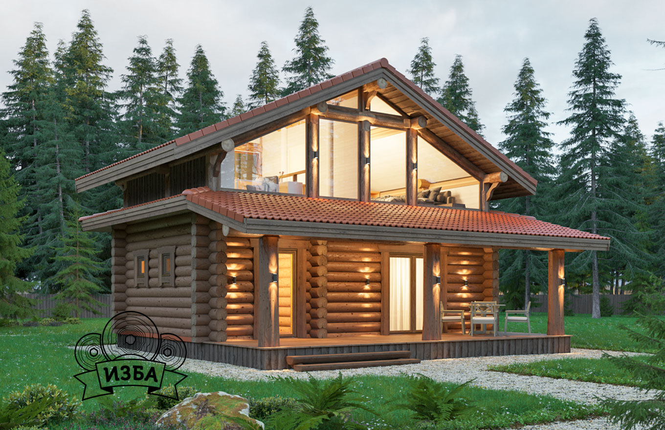 Фото 43 — Как построить бревенчатый дом