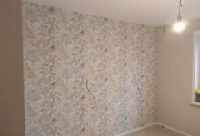 Photo of Поклейка обоев в детской