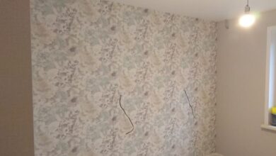 Photo of Поклейка обоев в детской