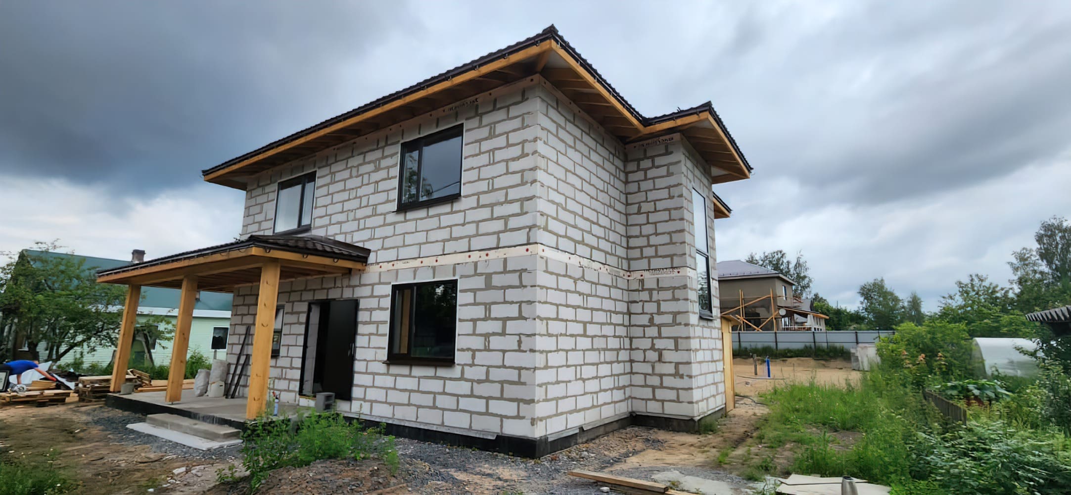 Фото 41 — Строим коттедж из газобетона