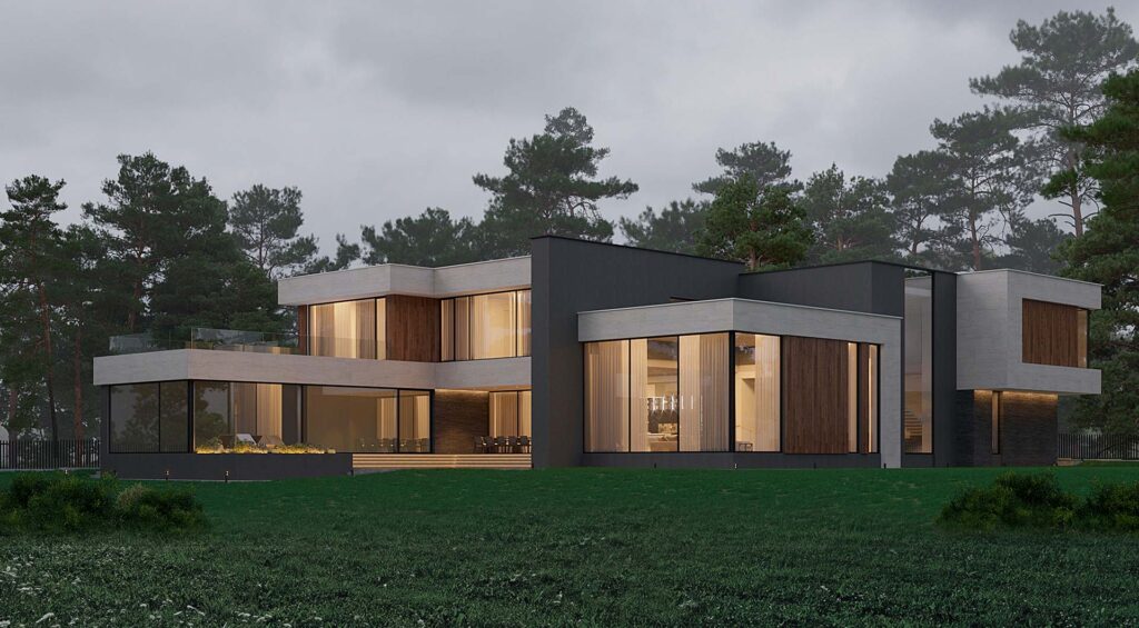 Фото 44 — Как построить дом с современным дизайном